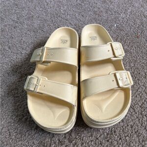 Summer Double-Buckle Sandals